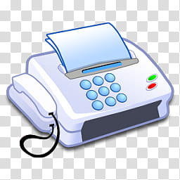 Refresh CL Icons , Fax, white fax machine icon transparent background PNG clipart
