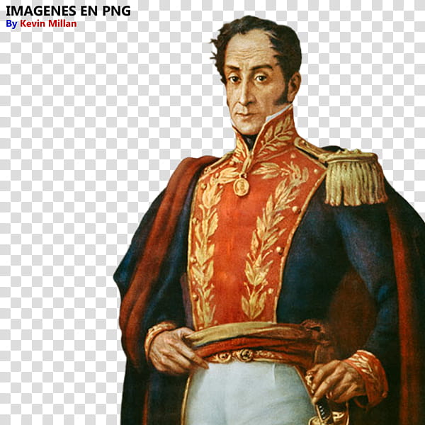 Libertador Simon Bolivar En sin fondo blanco transparent background PNG clipart