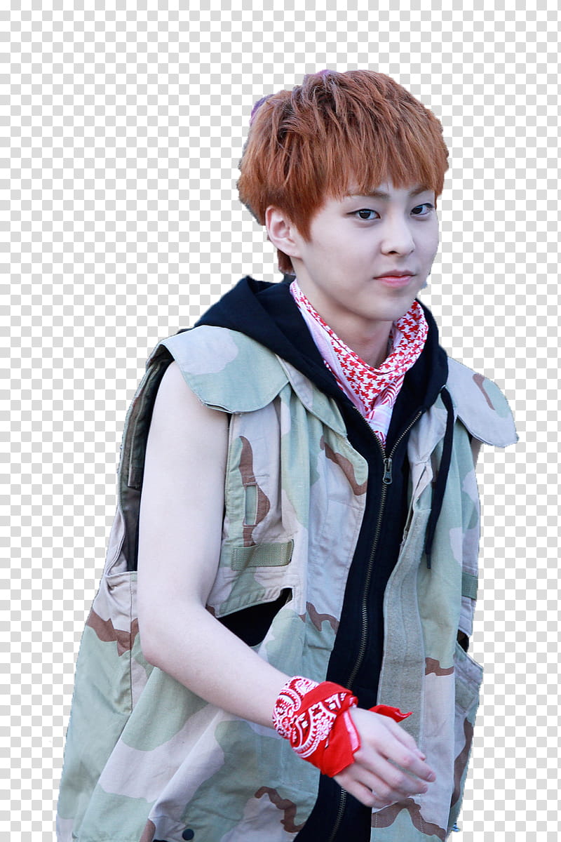 Xiumin transparent background PNG clipart