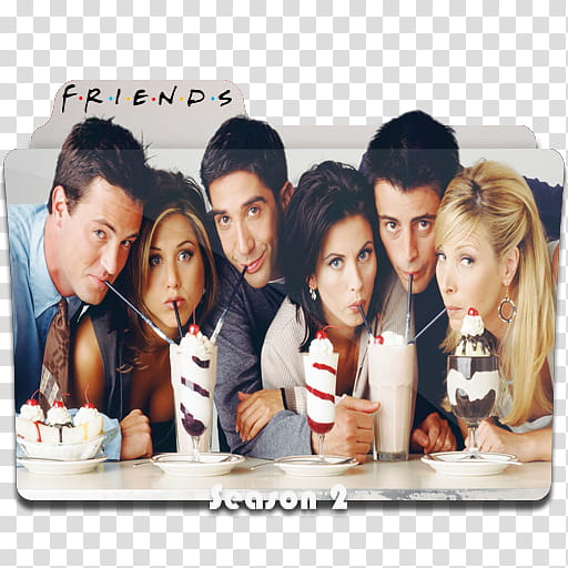 Friends Folder Icon , season  transparent background PNG clipart