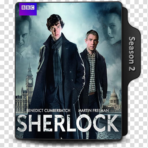 Sherlock Folder Icons, , Sherlock season  disc case transparent background PNG clipart