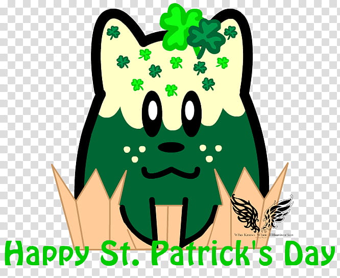 happy st. patrick&#;s day transparent background PNG clipart