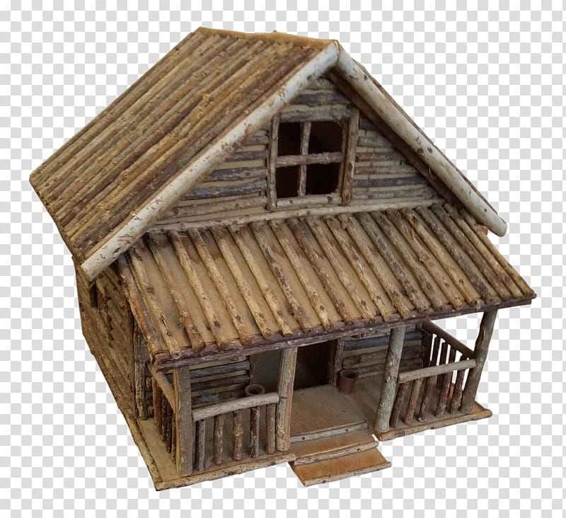 shed roof wood shack house, Cottage, Building, Log Cabin transparent background PNG clipart