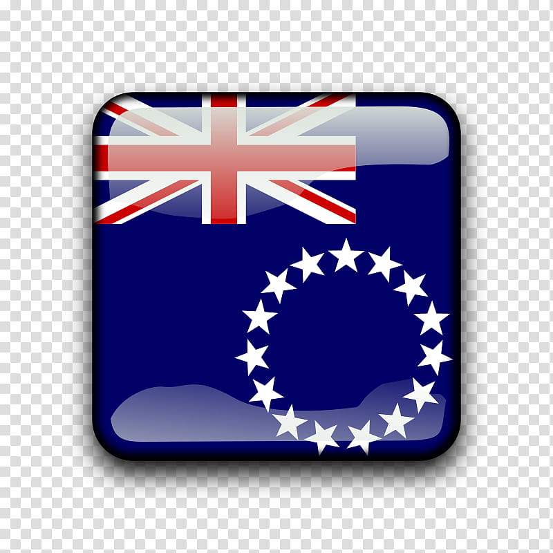 Flag, Flag Of The Cook Islands, Aitutaki, Pacific Ocean, National Flag, Cobalt Blue, Electric Blue, Symbol transparent background PNG clipart