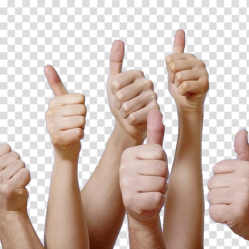 , person's thumbs up illustration transparent background PNG clipart
