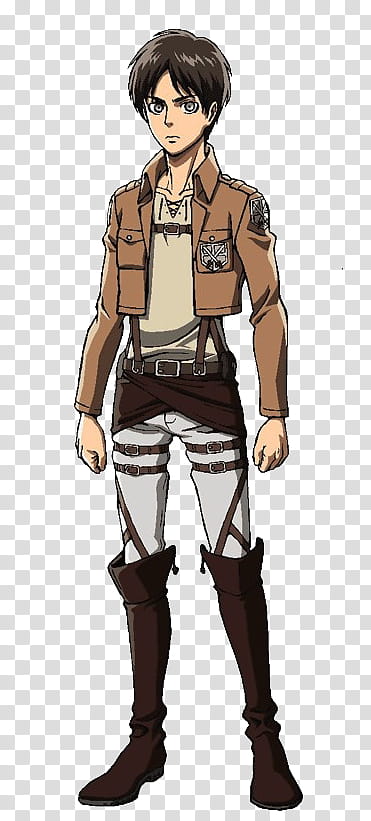 Eren Jaeger Render transparent background PNG clipart