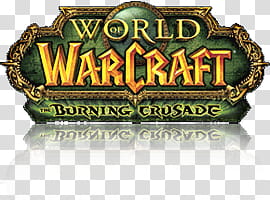 WoW TBC logo, World Of Warcraft Burning Crusade logo transparent background PNG clipart