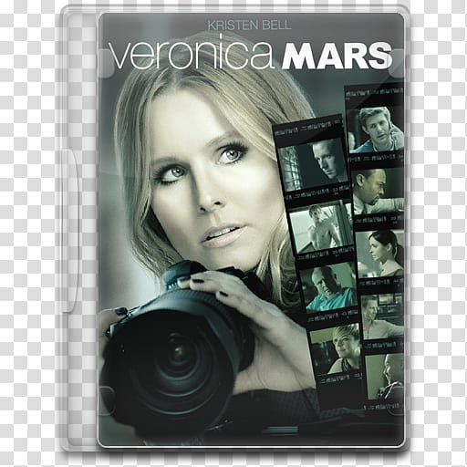 Movie Icon Mega , Veronica Mars, Veronica Mars movie case illustration transparent background PNG clipart