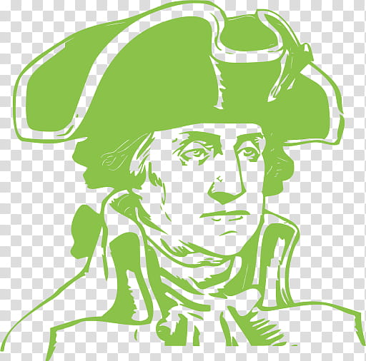 George Washington, Lansdowne Portrait, American Revolutionary War, President Of The United States, Presidency Of George Washington, Gilbert Stuart, Green, Face transparent background PNG clipart