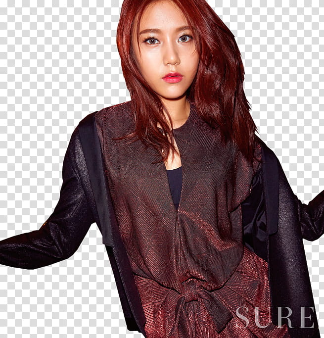 AOA Hyejeong y Yuna , -(WrappedInPolythene) transparent background PNG clipart