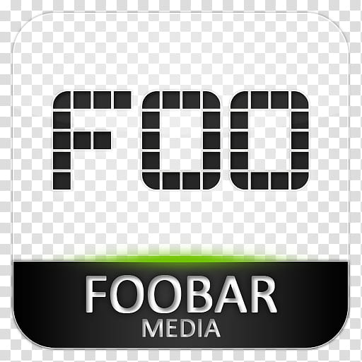 iKons , Foobar Media logo transparent background PNG clipart