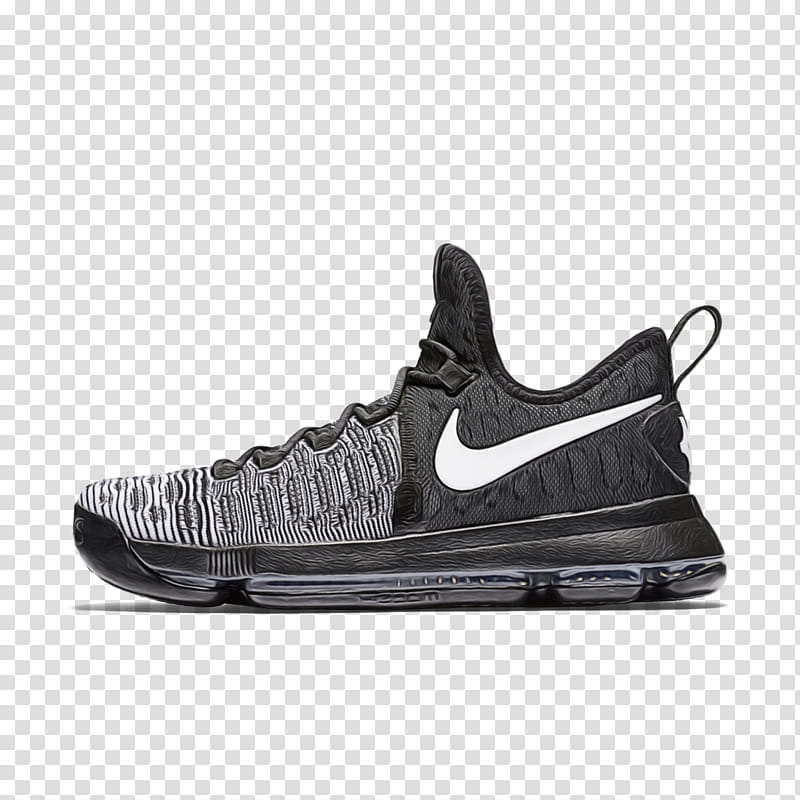Basketball, Nike Mens Zoom Kd 9, Kd 9 Black White, Shoe, Sneakers, Nike Zoom, Kd 9 Birds Of Paradise, Nike Zoom Kd Line transparent background PNG clipart