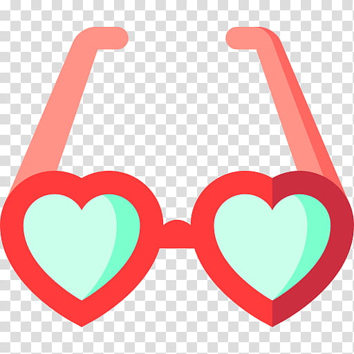 Love Heart Emoji, Valentines Day, Glasses, Eyewear, Red, Pink, Line, Personal Protective Equipment transparent background PNG clipart