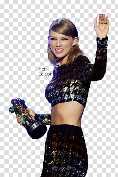Taylor Swift VMAs MeriEdition transparent background PNG clipart