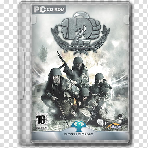 Game Icons , Hidden & Dangerous  transparent background PNG clipart