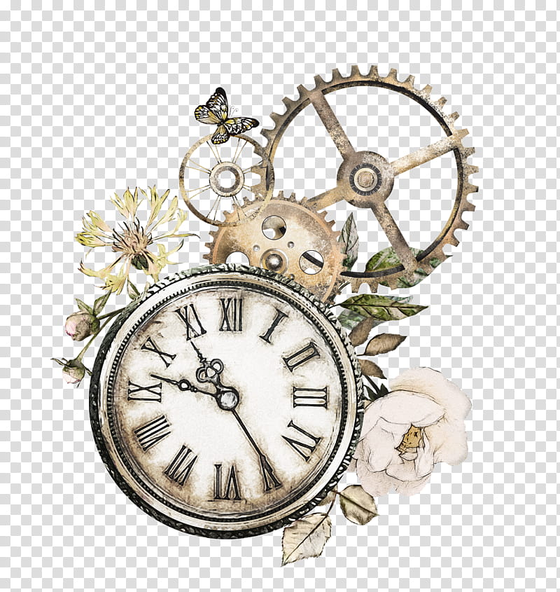 Cute Unicorn Clock Vector