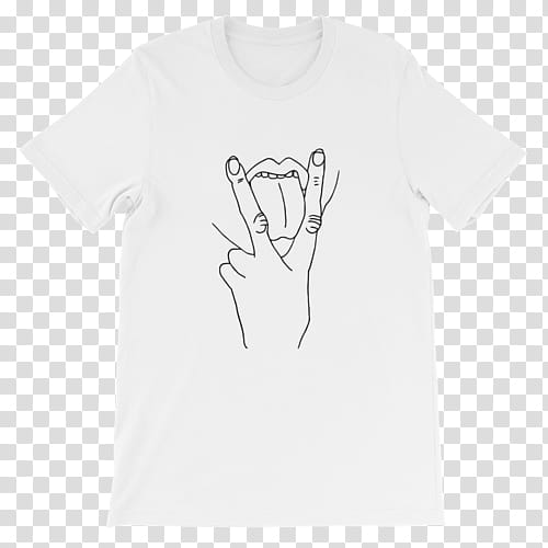 Tshirt White, Logo, Sleeve, Thumb, Shoulder, Angle, Clothing, Top transparent background PNG clipart