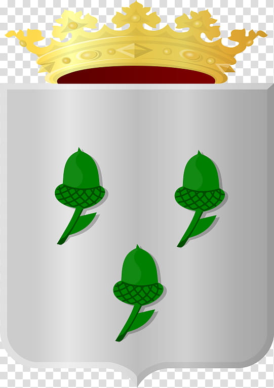 Green Leaf, Zwaagdijk, Dutch Municipality, Tree Frog, Weapon, 2002, Acorn, Silver, North Holland transparent background PNG clipart
