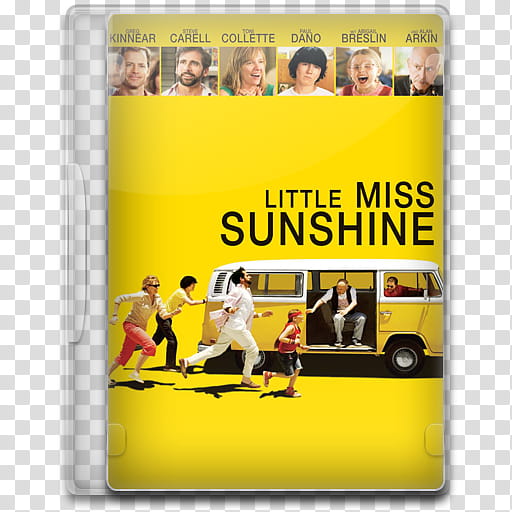 Movie Icon , Little Miss Sunshine, Little Miss Sunshine DVD case transparent background PNG clipart
