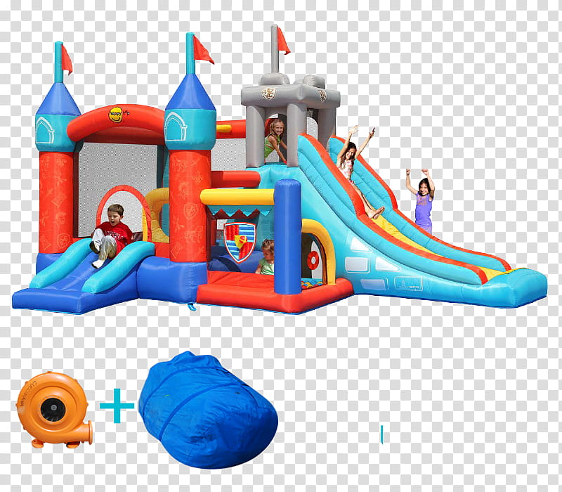 Fun Run, Inflatable Bouncers, Happy Hop, Playground Slide, Pool Water Slides, Castle, Trampoline, Bungee Run transparent background PNG clipart