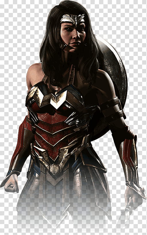 Wonder Woman Injustice  Portrait transparent background PNG clipart