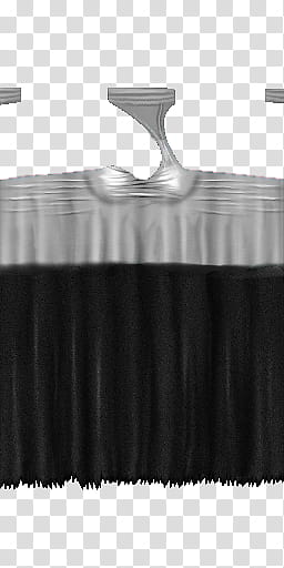 Desire Dress V, gray and black dress transparent background PNG clipart