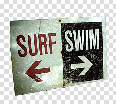Summer Beach s, white and red surf swim signboard transparent background PNG clipart