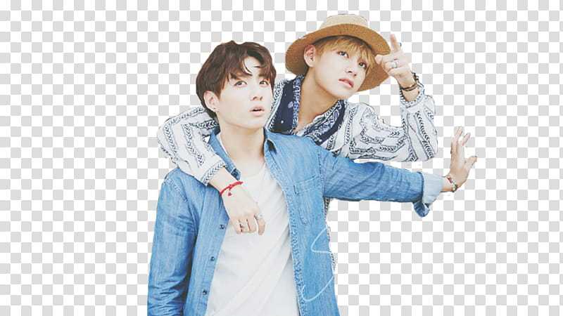 Vkook In Dubai, two man taking selfie transparent background PNG clipart