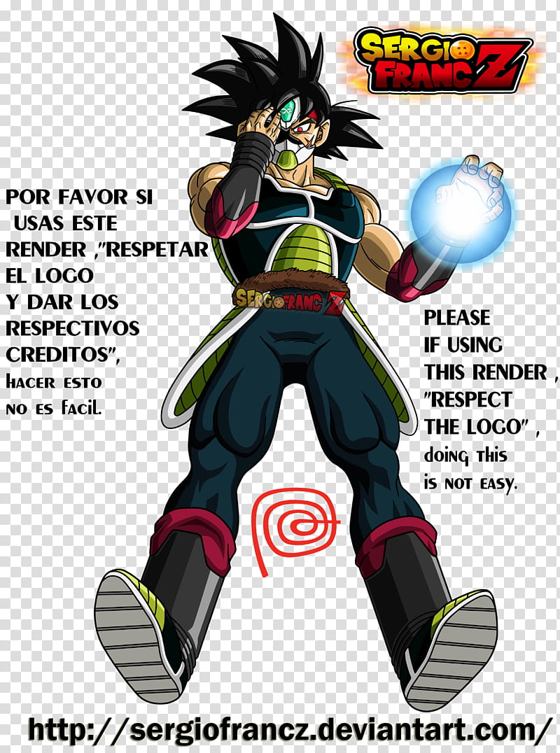 Evil Bardock V, Dragon Ball Son Goku character transparent background PNG clipart