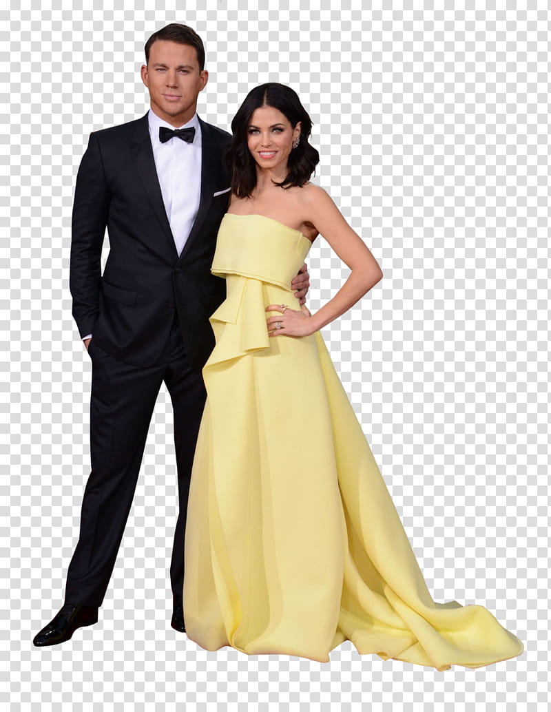 Channing and Jenna Tatum transparent background PNG clipart