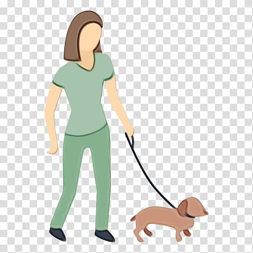 dog walking leash cartoon dog sporting group, Watercolor, Paint, Wet Ink, Dog Breed, Obedience Training transparent background PNG clipart