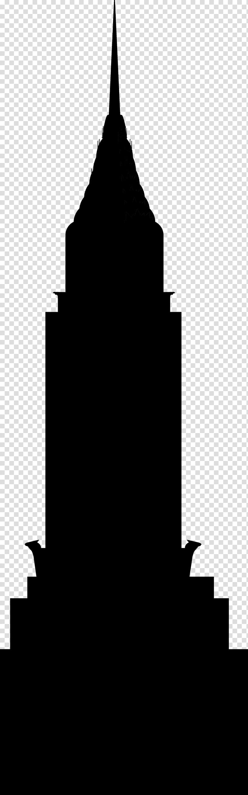 Silhouette City, Tree, Steeple, Spire Inc, Black, Logo transparent background PNG clipart