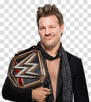 chris jericho wwe champion transparent background PNG clipart