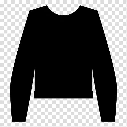 Tshirt Clothing, Sleeve, Shoulder, Sweater, Black White M, Outerwear, Black M, Longsleeved Tshirt transparent background PNG clipart