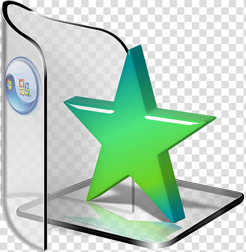 Rhor My Docs Folders v, green star illustration transparent background PNG clipart