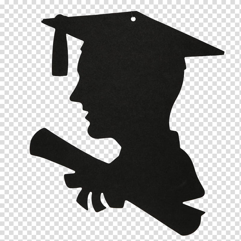 School Black And White, Graduation Ceremony, Graduate University, Party, Silhouette, School
, Boy, Academic Dress transparent background PNG clipart