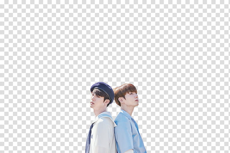 BTS Season Greeting  , Jin and Jungkook leaning each other transparent background PNG clipart