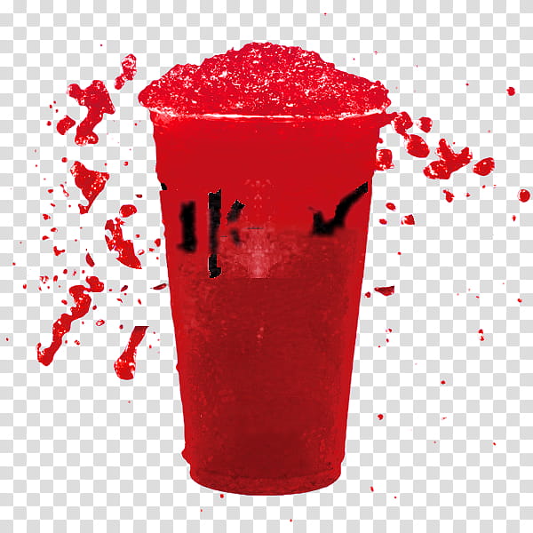 Glee Slushie, red cup illustration transparent background PNG clipart