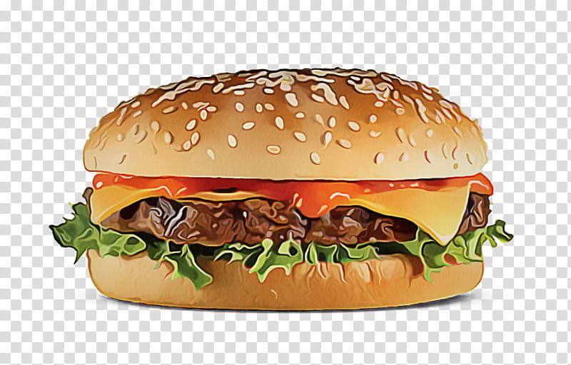 Hamburger, Food, Cheeseburger, Original Chicken Sandwich, Dish, Burger King Premium Burgers, Burger King Grilled Chicken Sandwiches, Veggie Burger transparent background PNG clipart