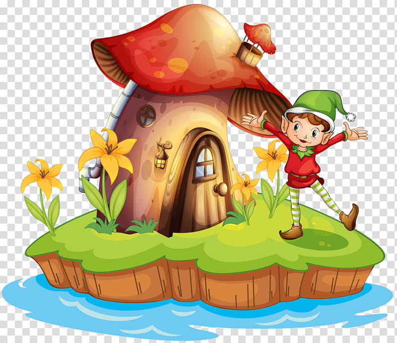 Cake, Dwarf, Fairy Tale, Cartoon, Elf, Magic transparent background PNG clipart