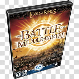 PC Games Dock Icons v , The Lord of the Rings, The Battle for Middle-Earth transparent background PNG clipart