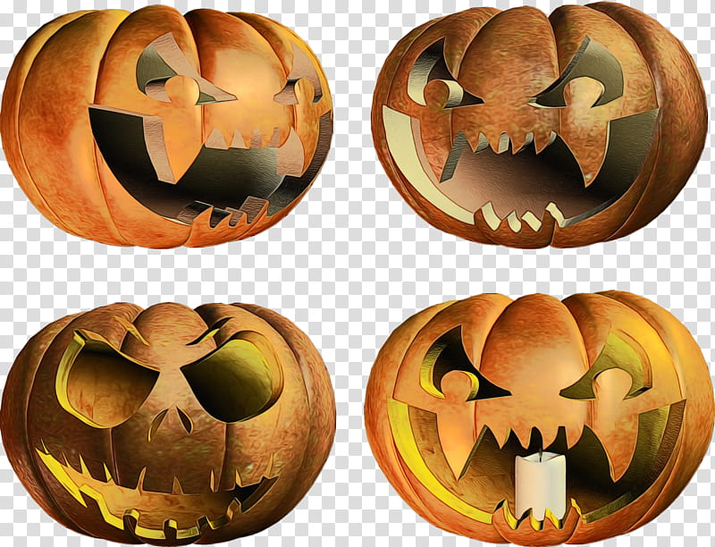 Halloween Pumpkin Art, Jackolantern, Squash, Halloween , Calabaza, Witch, Vegetable Carving, Sculpture transparent background PNG clipart