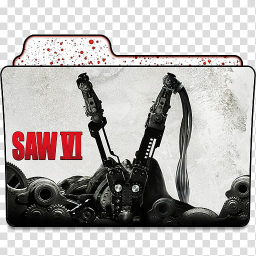 Saw Folder Icon , Saw VI transparent background PNG clipart