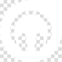 White Flat Taskbar Icons, Dopamine, headphones illustration transparent background PNG clipart
