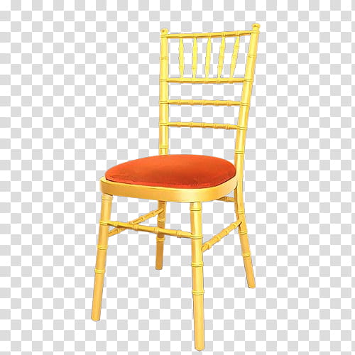 Orange, Chair, Furniture, Yellow, Plastic, Chiavari Chair transparent background PNG clipart