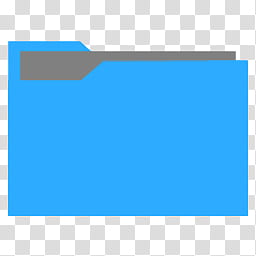 Porcelain Alternate Folder, Blue icon transparent background PNG clipart