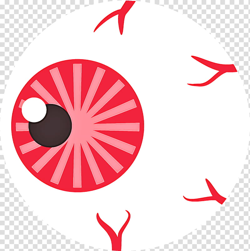 eyeballs halloween, Halloween , Red, Logo transparent background PNG clipart