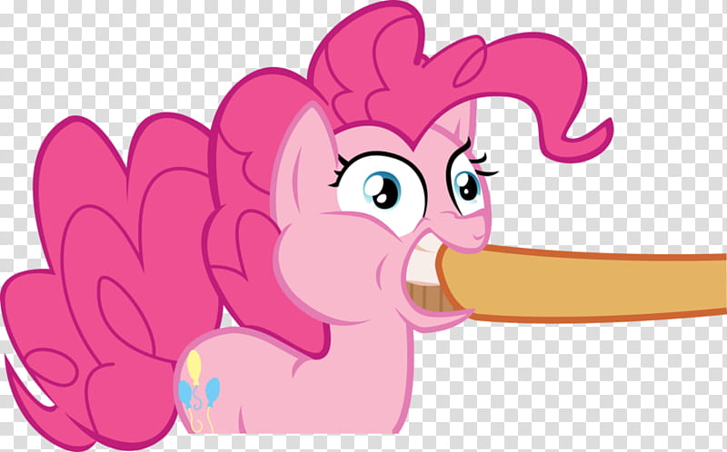 Shut Up Pinkie, pink pony transparent background PNG clipart