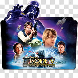 Star Wars Collection Folder Icon Pack, Star Wars Episode  vx x transparent background PNG clipart