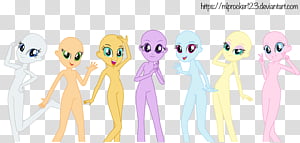 Base We Are Colored Horse People, assorted-color human illustration transparent background PNG clipart thumbnail